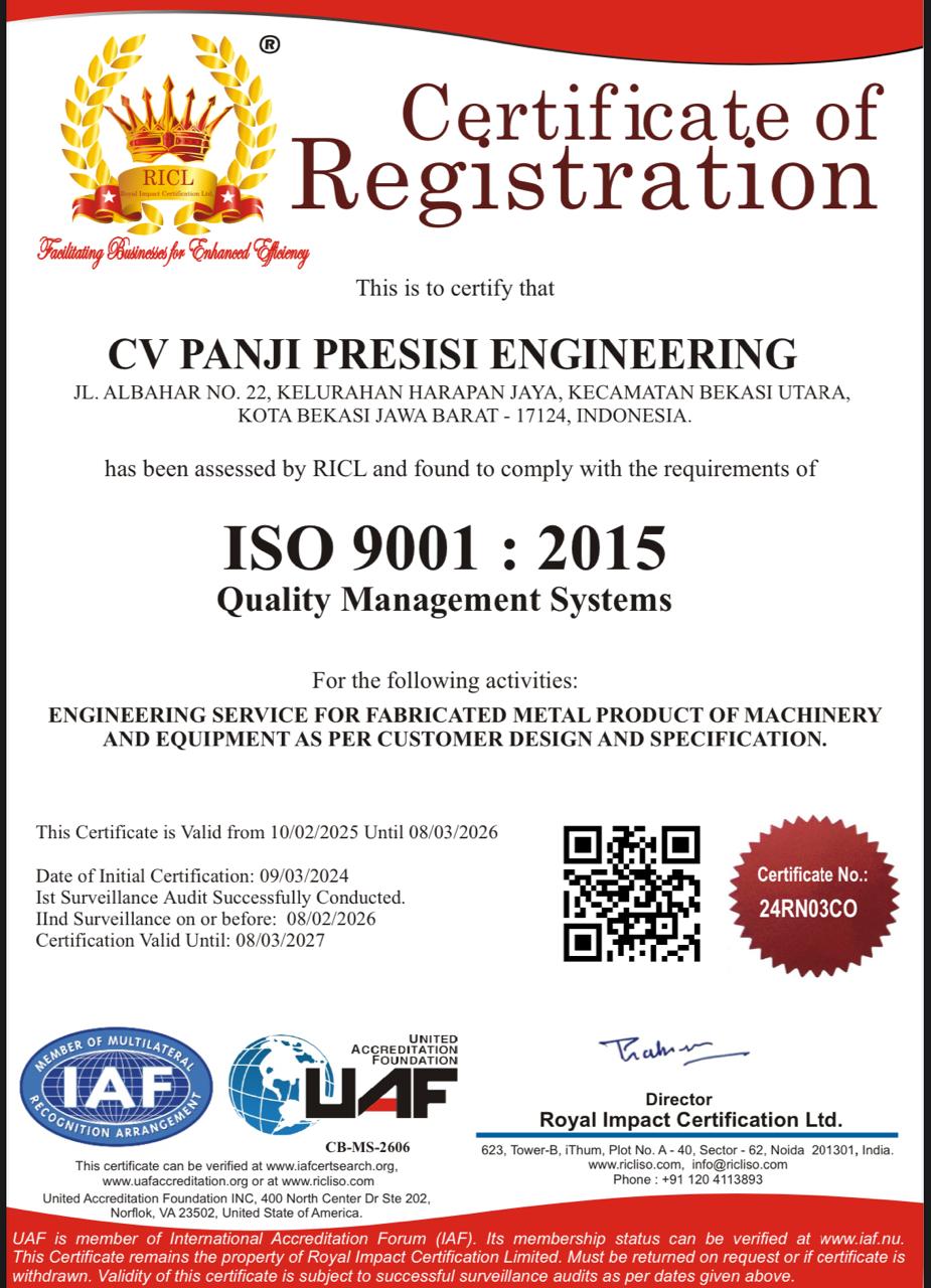 ISO Certification
